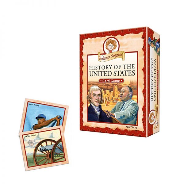 Professor Noggin S アメリカの歴史 子供用 教育トリビアカードゲーム Laオンラインショップ